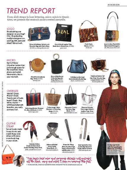 Tracy Clifford Fashion Stylist Fall Purse Trend Report 