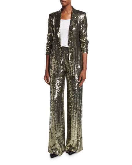 Holiday Trends Alice+Olivia Sequin Suit