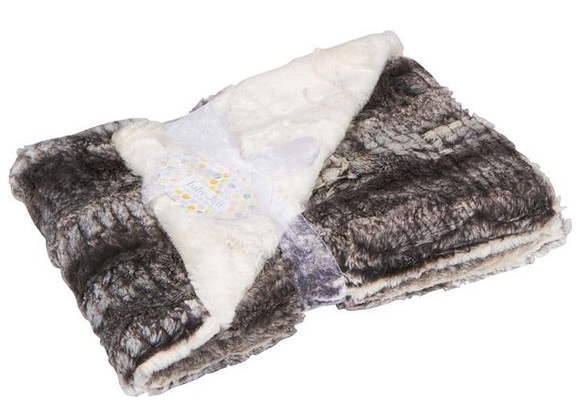 luxurious faux mink baby blanket 